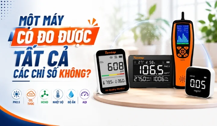 Chỉ số máy đo chất lượng không khí