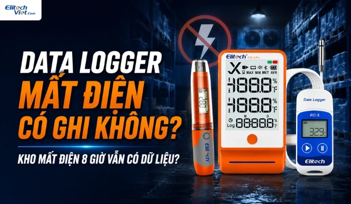 Data logger mất điện có ghi không kho 8 giờ