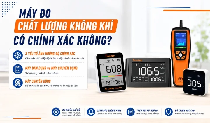 Độ chính xác máy đo không khí