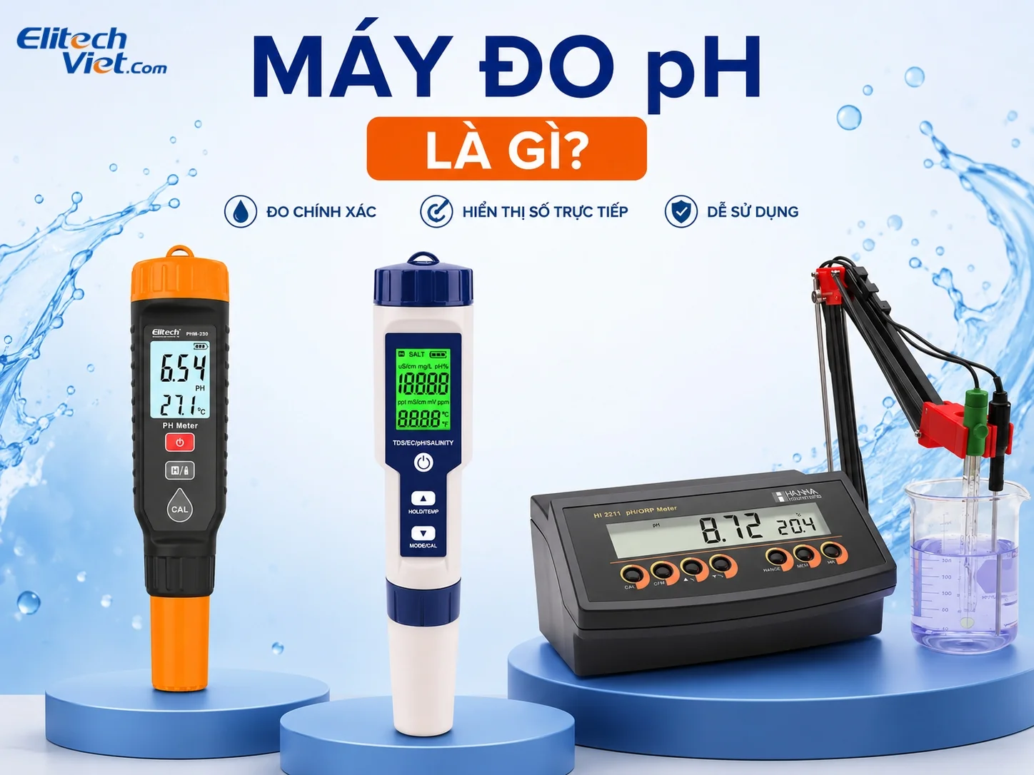 Máy đo pH là gì?