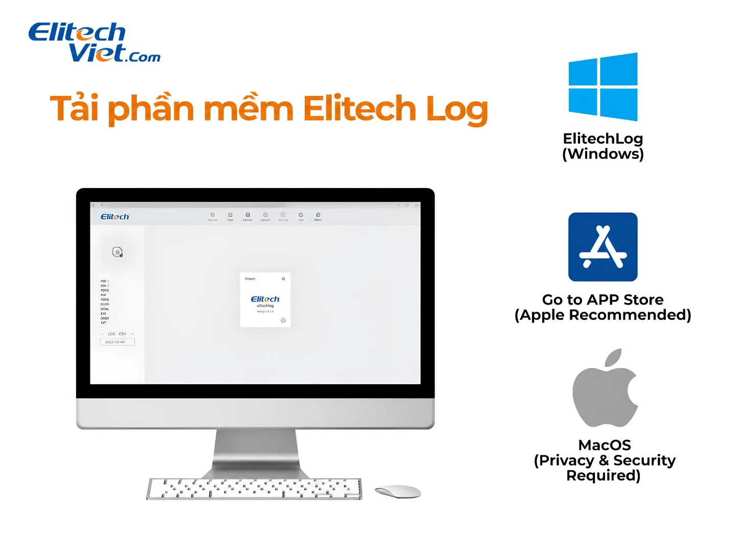 Phần mềm Elitech Log chính hãng