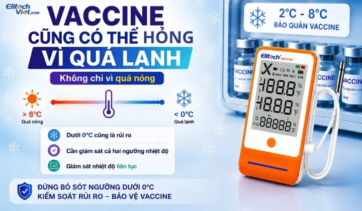 Vaccine hỏng do nhiệt độ quá lạnh dưới 0 độ