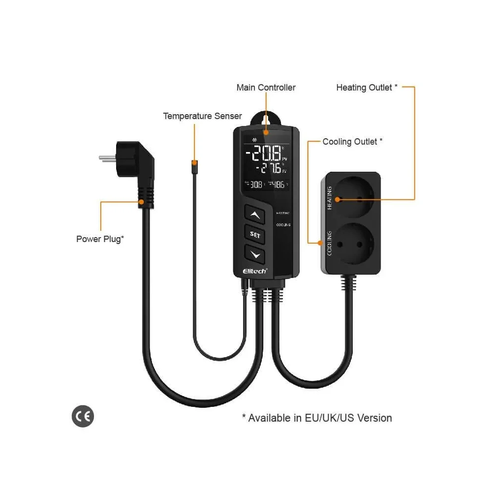 Bộ điều khiển nhiệt độ thông minh Elitech STC-1000Pro chính hãng