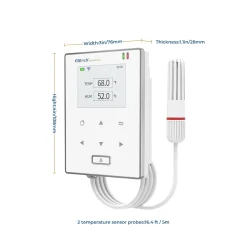 Bộ ghi nhiệt độ độ ẩm Wi-Fi Elitech RCW-800 chính hãng