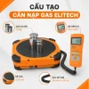 Cấu tạo cân nạp gas Elitech LMC-210