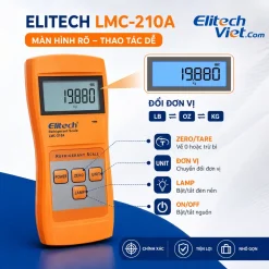 Chức năng và màn hình hiển thị Elitech LMC-210A