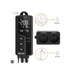 Đặc điểm bộ điều khiển nhiệt độ độ ẩm Elitech STC-1000WiFi-TH