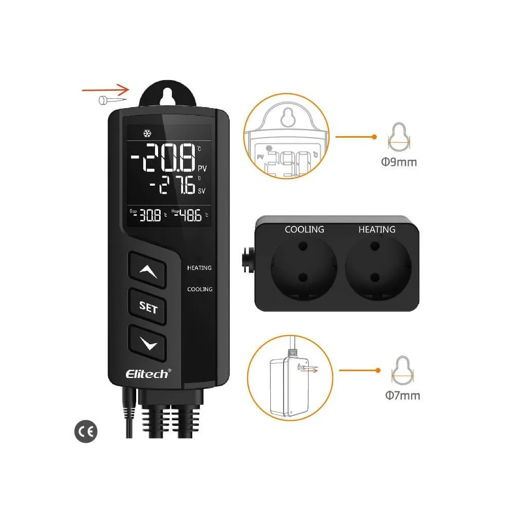 Đặc điểm bộ điều khiển nhiệt độ thông minh Elitech STC-1000Pro