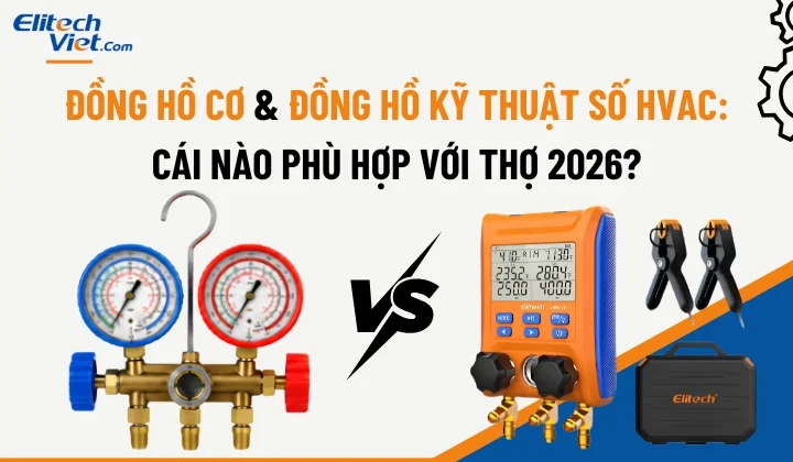 Đồng hồ cơ vs đồng hồ kỹ thuật số HVAC