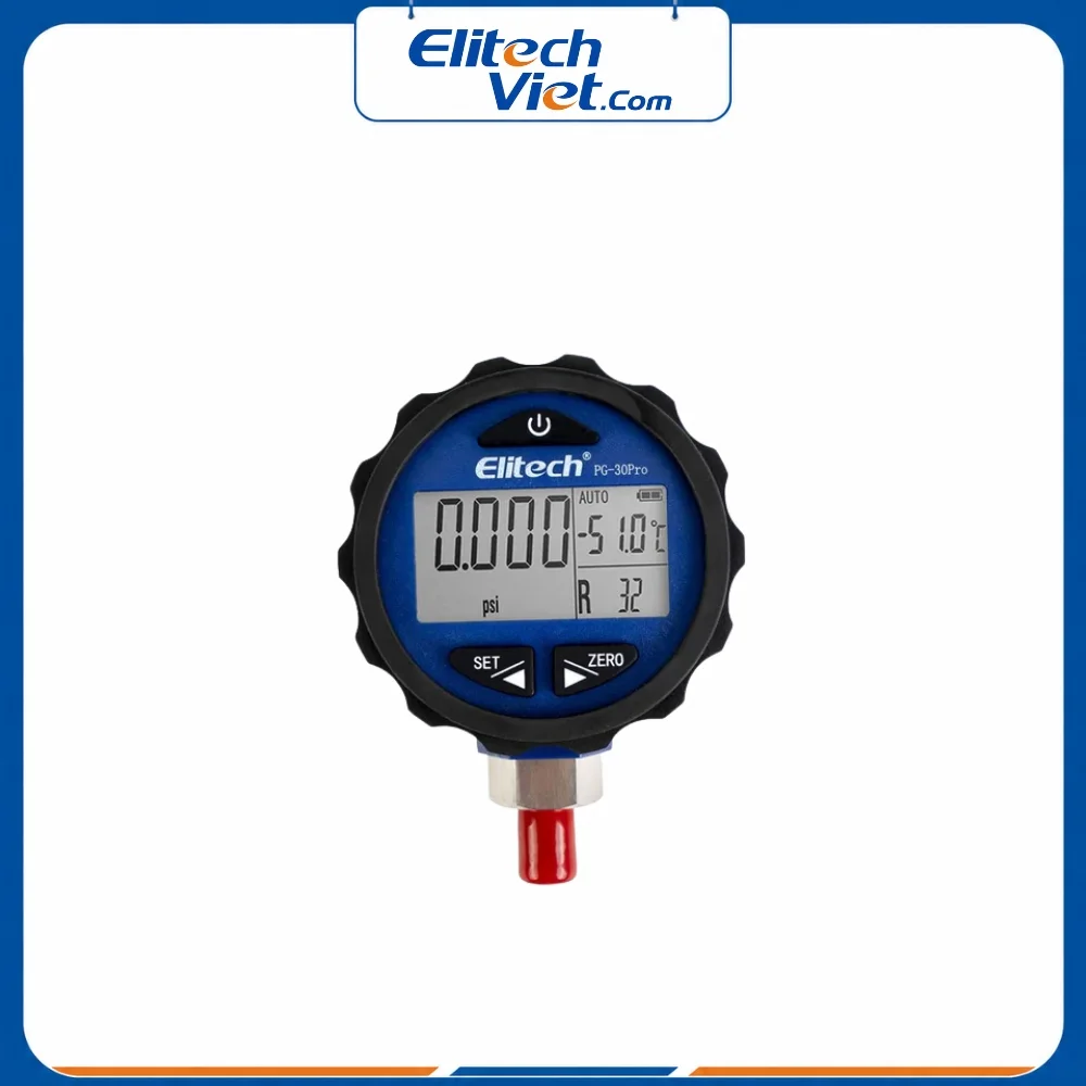 Đồng hồ đo áp suất kỹ thuật số Elitech PG-30Pro
