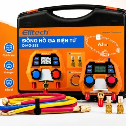 Màn hình hiển thị của đồng hồ đo áp suất Elitech DMG-2SE