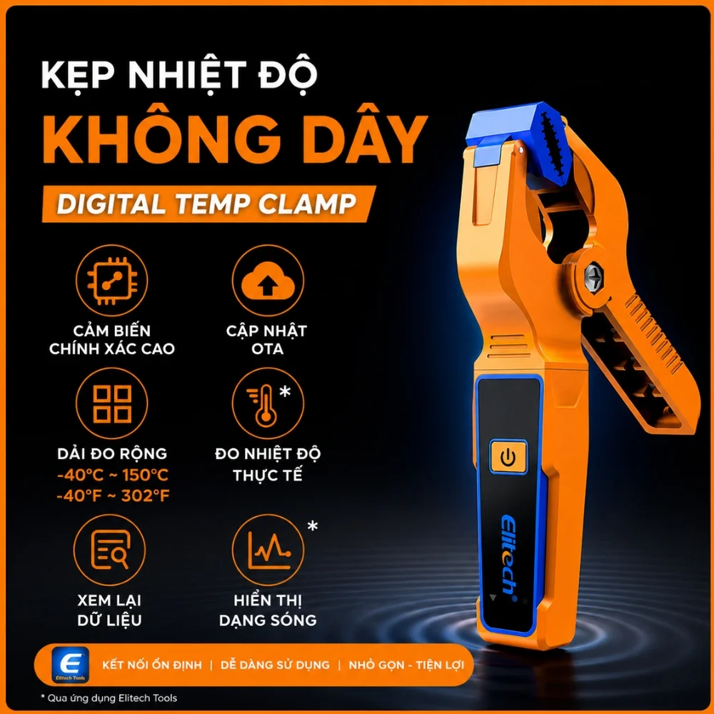 Elitech IPT-01 kẹp nhiệt độ không dây