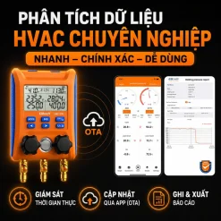 Elitech LMG-10W giám sát dữ liệu từ xa qua ứng dụng