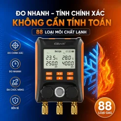 Elitech MS-1000S tự động tính toán thông số lạnh