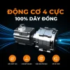 Elitech NVP-3 sử dụng động cơ 4 cực 100% dây đồng