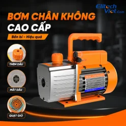 Elitech NVP-3 có hiệu suất bơm chân không cao