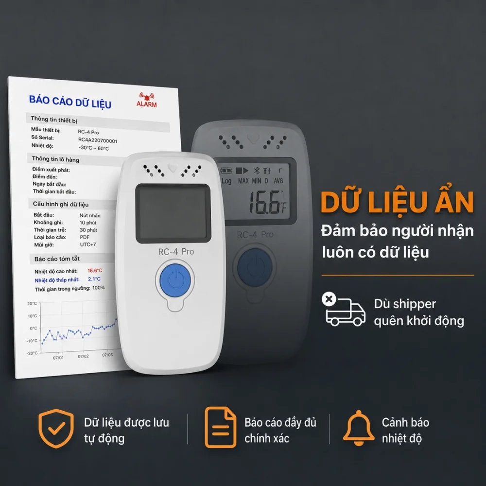 Elitech RC-4 Pro đồng bộ dữ liệu nhanh với máy tính