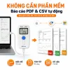 Elitech RC-4 Pro tự động xuất báo cáo PDF và CSV
