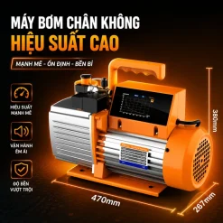 Elitech SVP-9 có hiệu suất bơm chân không cao