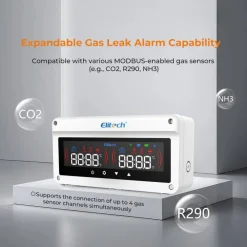 Hệ thống cảnh báo kho lạnh đa chức năng Elitech EAB-80-01 chính hãng
