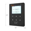 Kích thước máy đo nhiệt độ tự ghi Temtop TemLog W1