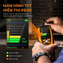 Màn hình TFT máy dò rò rỉ hồng ngoại Elitech ILD-300