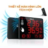 Màn hình Elitech DR-230W hiển thị trực quan