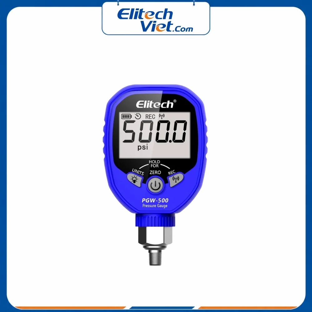 Máy đo áp suất chất môi lạnh Elitech PGW-500 HVAC