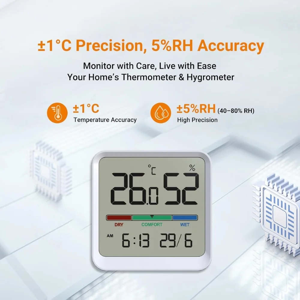 Máy đo nhiệt độ độ ẩm trong nhà Temtop T1-SE chính hãng