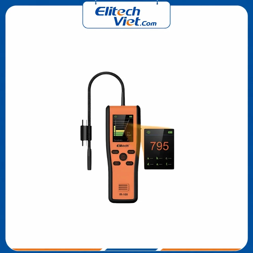 Máy dò rò rỉ gas lạnh hồng ngoại Elitech IR-100