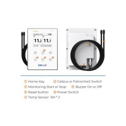 Máy ghi nhiệt độ 2 đầu dò Elitech RCW-800W-TDE giá tốt
