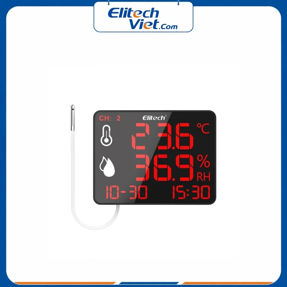 Nhiệt ẩm kế tự ghi Bluetooth Elitech DR-230