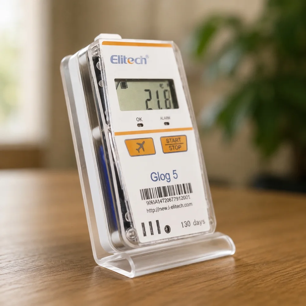Nhiệt ẩm kế tự ghi dùng một lần IoT Elitech Glog 5 chính hãng