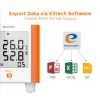 Nhiệt ẩm kế tự ghi Elitech GSP-8 xuất báo cáo nhanh chóng