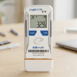 Nhiệt ẩm kế tự ghi Elitech LogEt 5 TH nhỏ gọn