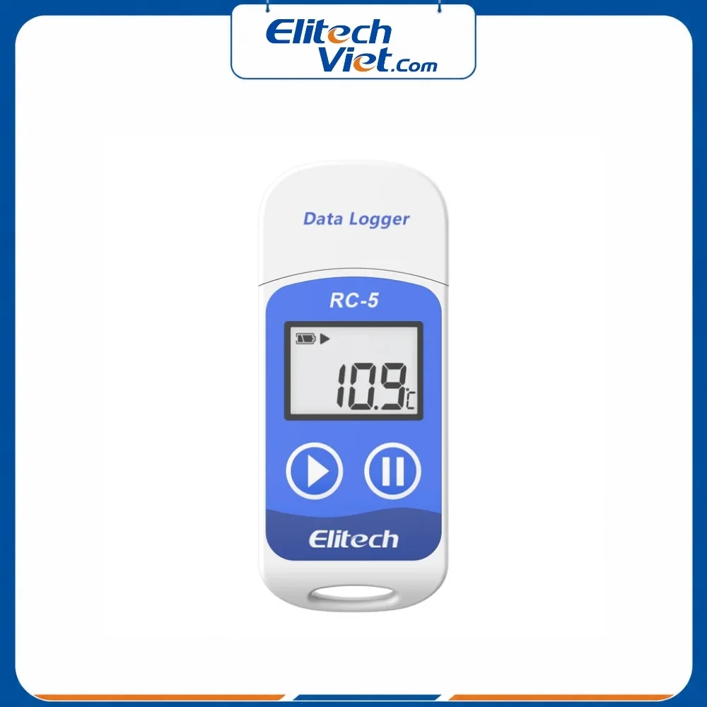Nhiệt kế tự ghi dữ liệu Elitech RC-5 kết nối USB 2.0