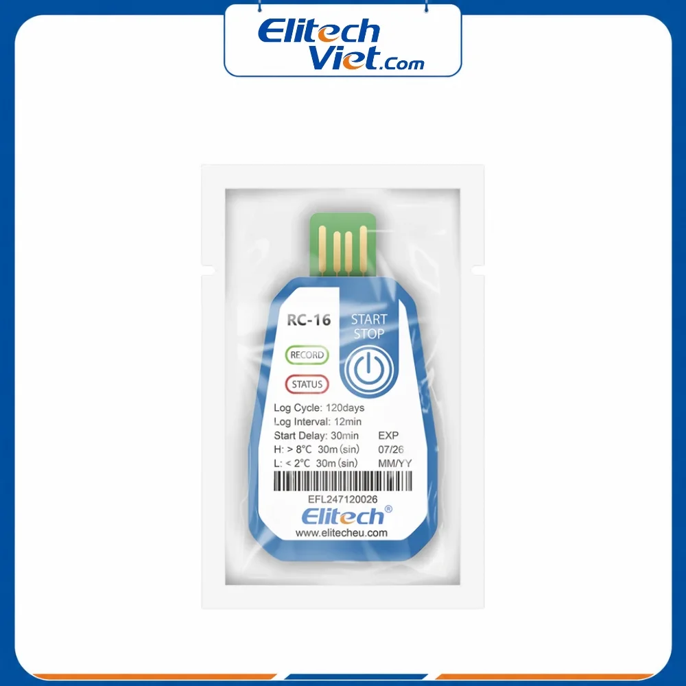 Nhiệt kế tự ghi Elitech RC-16