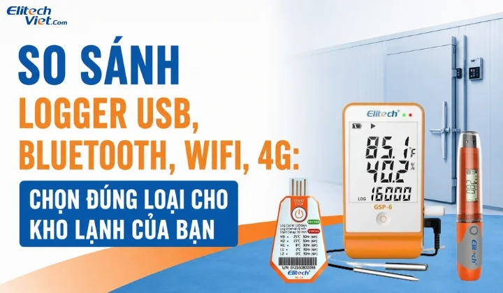 So sánh logger USB, Bluetooth, Wifi, 4G
