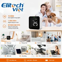 Temtop M10 phù hợp giám sát chất lượng không khí cho gia đình
