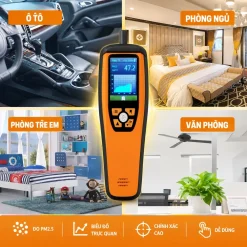 Temtop M2000 2nd giám sát chất lượng không khí trong nhiều môi trường