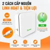 Temtop P2 hỗ trợ nguồn pin và USB linh hoạt