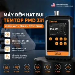 Những thông số nổi bật của máy đếm bụi Temtop PMD-331