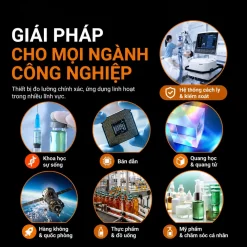 Temtop PMD-371 ứng dụng trong nhiều ngành công nghiệp