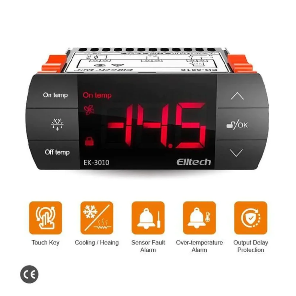 Tính năng bộ điều khiển nhiệt độ Elitech EK-3010