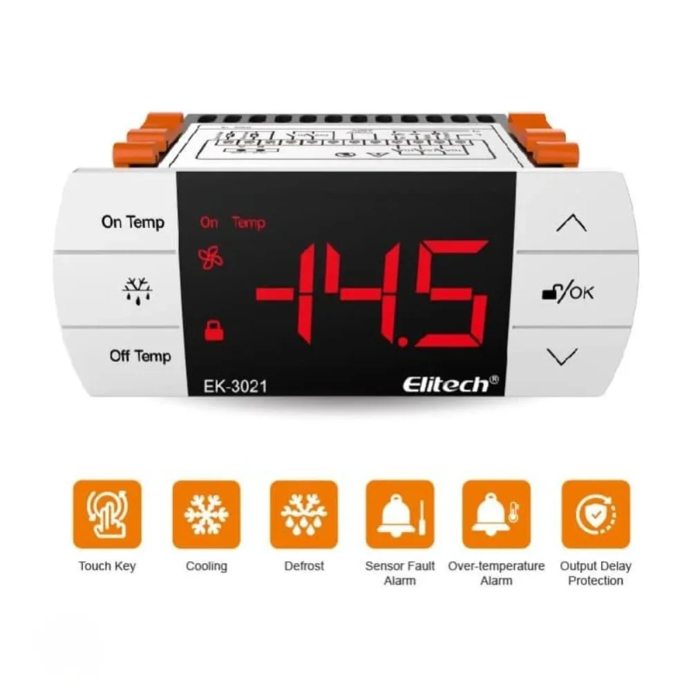 Tính năng bộ điều khiển nhiệt độ Elitech EK-3021