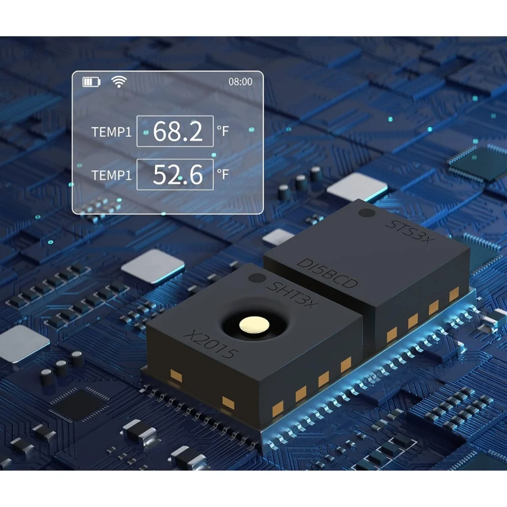 Tính năng bộ ghi nhiệt độ độ ẩm Wi-Fi Elitech RCW-800