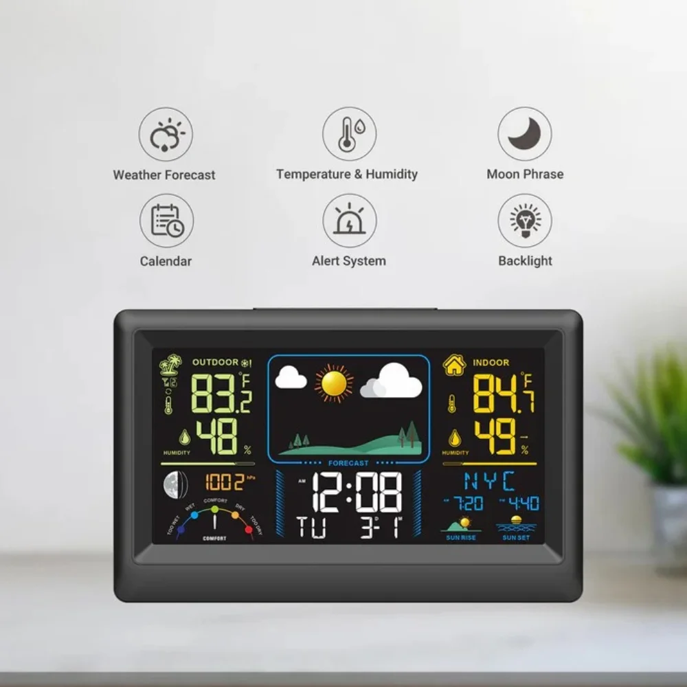 Tính năng máy đo thời tiết đa năng Temtop W100