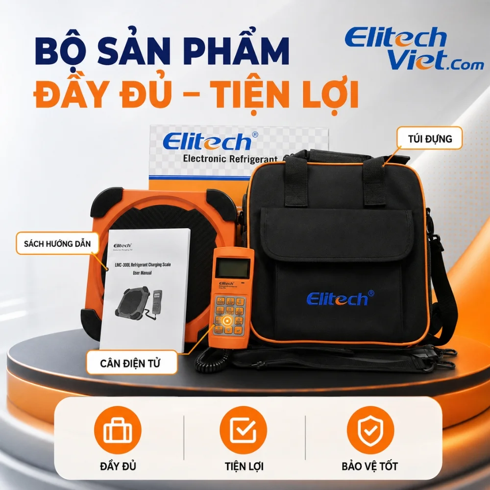 Trọn bộ phụ kiện Elitech LMC-300L