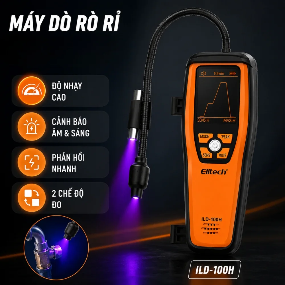 Ứng dụng Elitech ILD-100H
