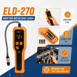 Cấu tạo máy dò rò rỉ Elitech ELD-270
